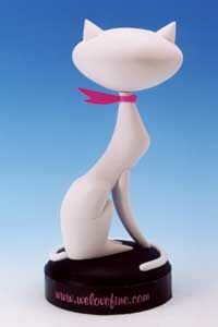 French Kitty - Sofubi Figure (Art Storm, Fewture) photo 1