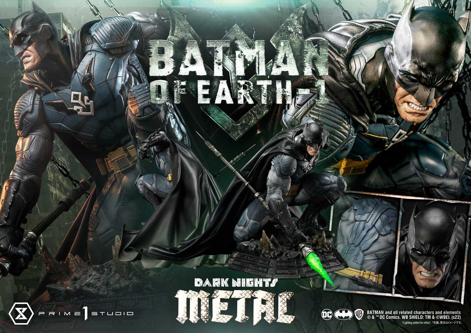Dark Nights: Metal - Batman - Museum Masterline Series  (MMDCMT-12) - 1/3 - Batman of Earth-1 (Prime 1 Studio) photo 32