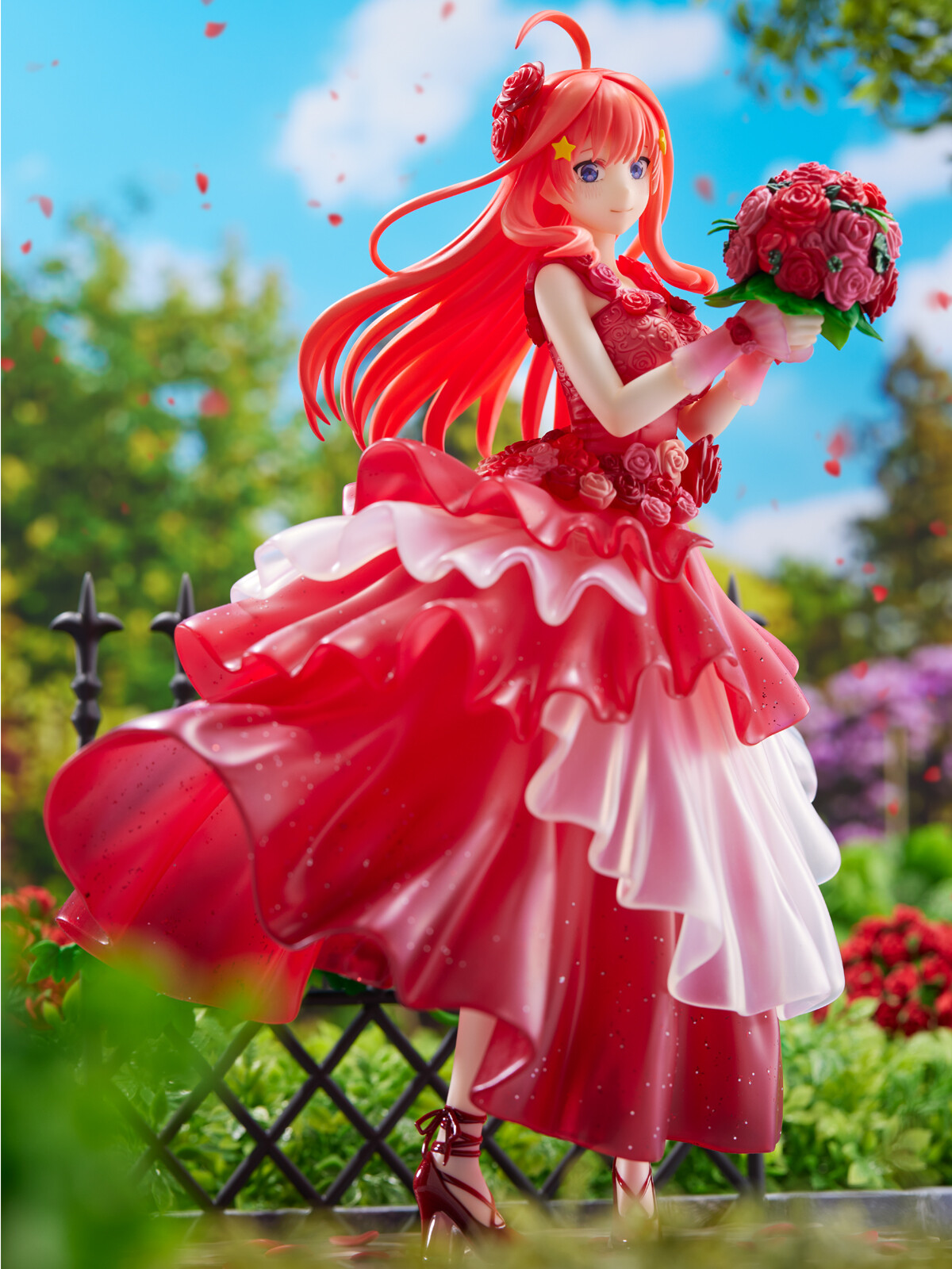 Eiga Gotoubun no Hanayome - Nakano Itsuki - Shibuya Scramble Figure - 1/7 - Floral Dress Ver. (eStream) photo 1