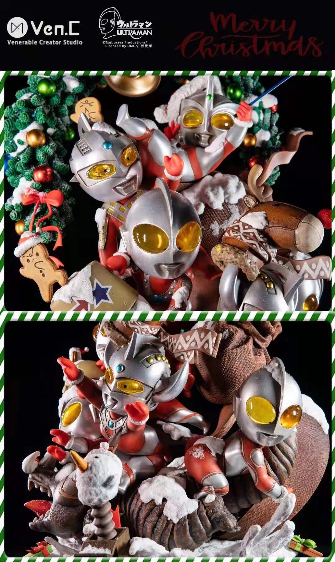 Ultraman - Gomora - Ultraman Ace - Ultraman Jack - Ultraman Tarou - Ultraseven - Zoffy - Mini Edition (Ven.C Studio) photo 4