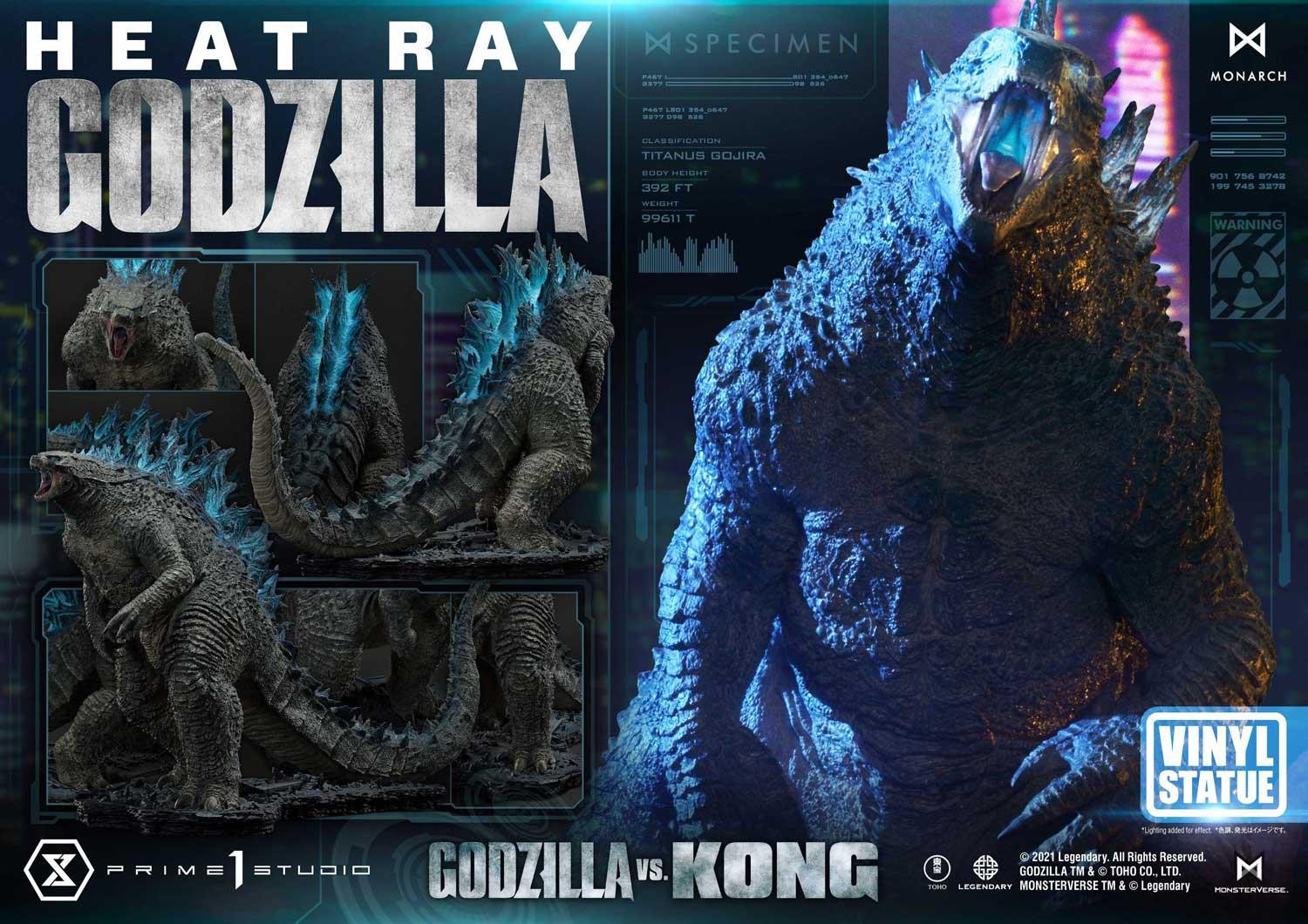 Godzilla vs. Kong - Gojira - Ultimate Diorama Masterline  (UDMGVK-05VS) - Heat Ray (Prime 1 Studio) photo 23
