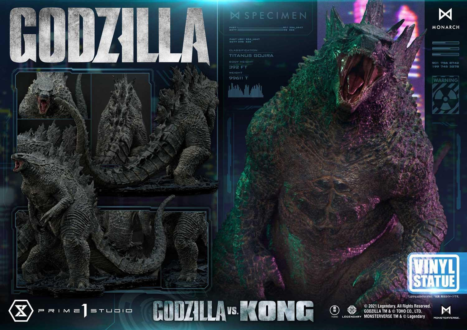 Godzilla vs. Kong - Gojira - Ultimate Diorama Masterline  (UDMGVK-04VS) (Prime 1 Studio) photo 26