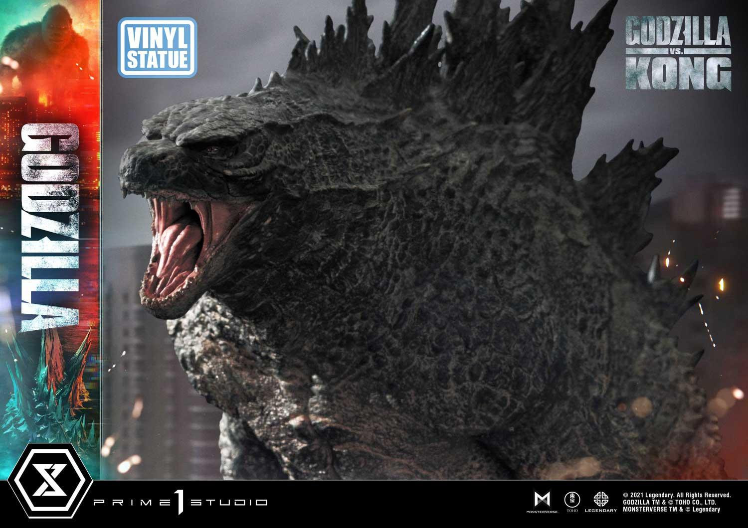 Godzilla vs. Kong - Gojira - Ultimate Diorama Masterline  (UDMGVK-04VS) (Prime 1 Studio) photo 38