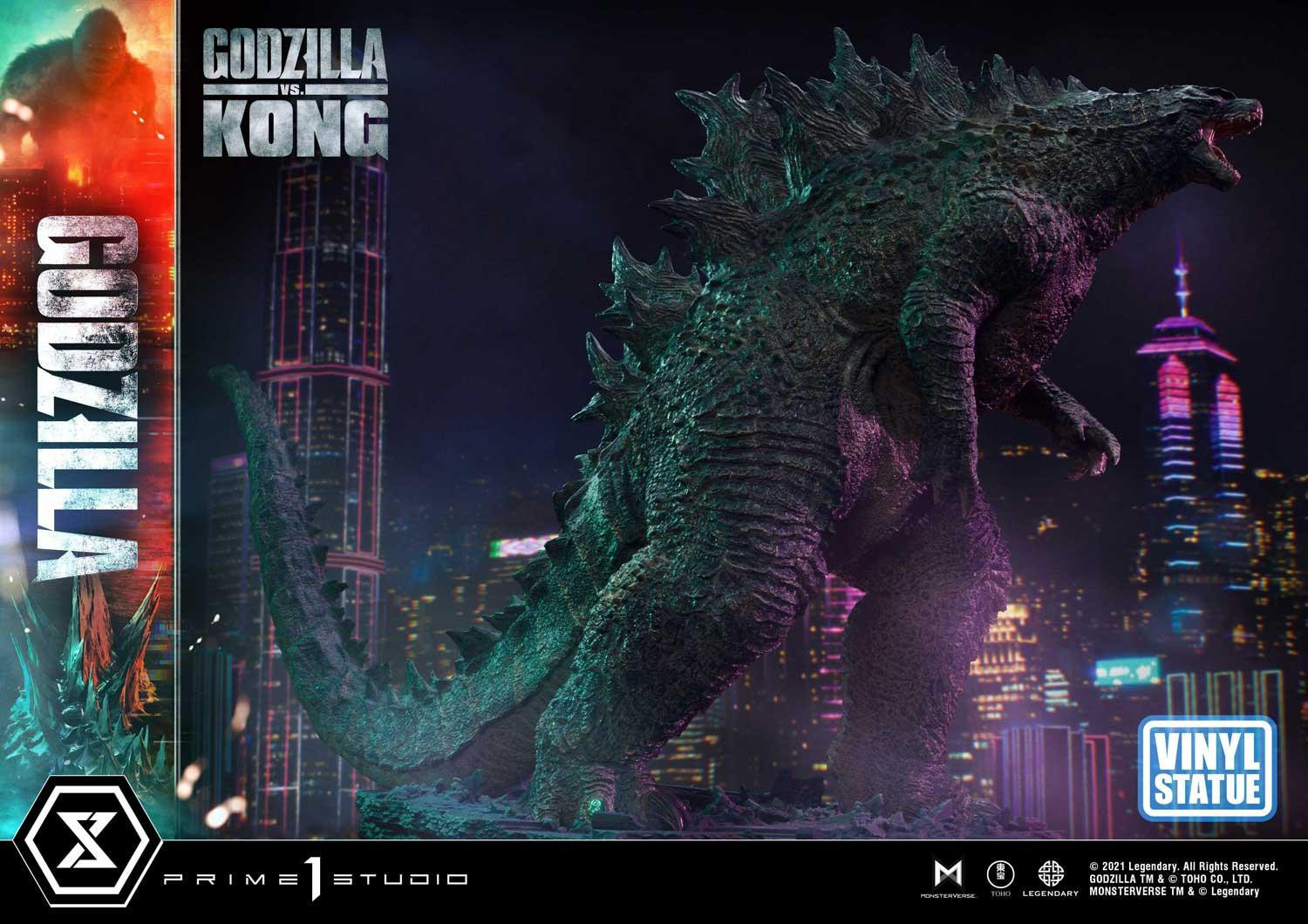 Godzilla vs. Kong - Gojira - Ultimate Diorama Masterline  (UDMGVK-04VS) (Prime 1 Studio) photo 44