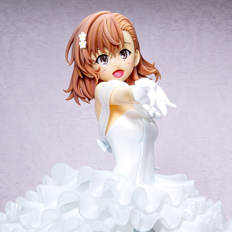 To Aru Kagaku no Railgun T - Misaka Mikoto - 1/6 - Junpaku no Wedding Ver. (Revolve, Zero-G Act) photo 6