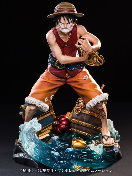 One Piece - Monkey D. Luffy - One Piece Log Collection Statue - 1/4 (Plex, Unique Art Studio) photo 1