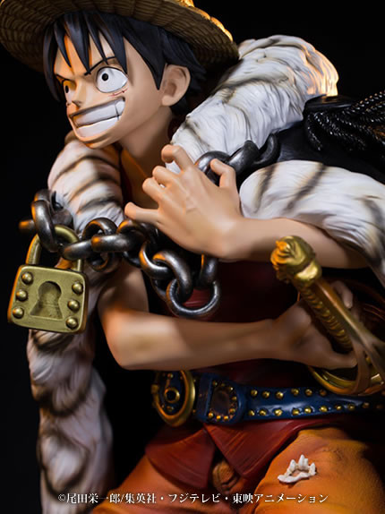 One Piece - Monkey D. Luffy - One Piece Log Collection Statue - 1/4 (Plex, Unique Art Studio) photo 5