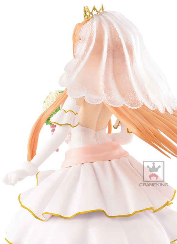 Sword Art Online Code Register - Asuna - EXQ Figure - Wedding (Banpresto) photo 3
