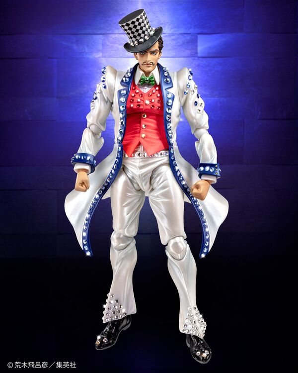 Jojo no Kimyou na Bouken - Phantom Blood - Will A. Zeppeli - Super Action Statue - Crystal Limited Edition (Medicos Entertainment) photo 1