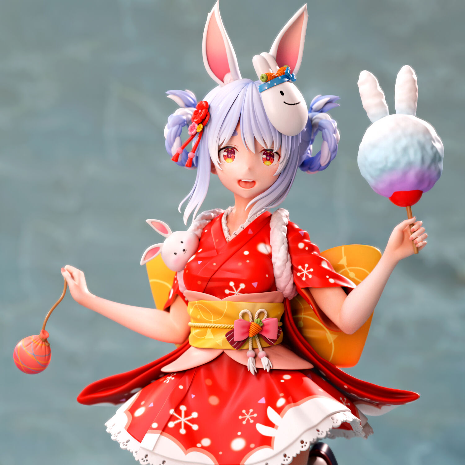 Hololive - Nousagi - Usada Pekora - 1/6 - Shougatsu Ishou (Zhai Teng Shi) photo 1