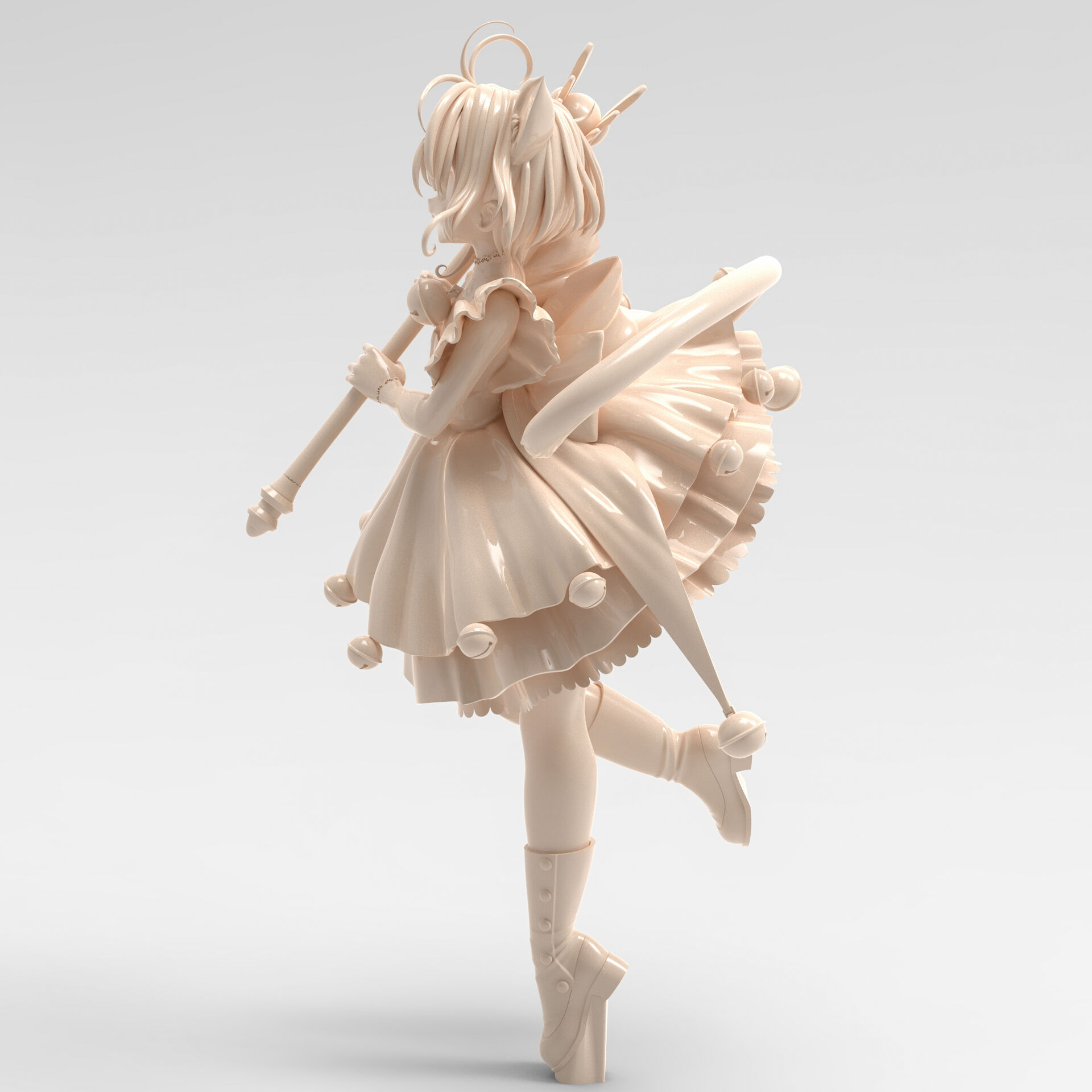Card Captor Sakura - Kinomoto Sakura - 1/7 - Kuro neko (T's System) photo 1